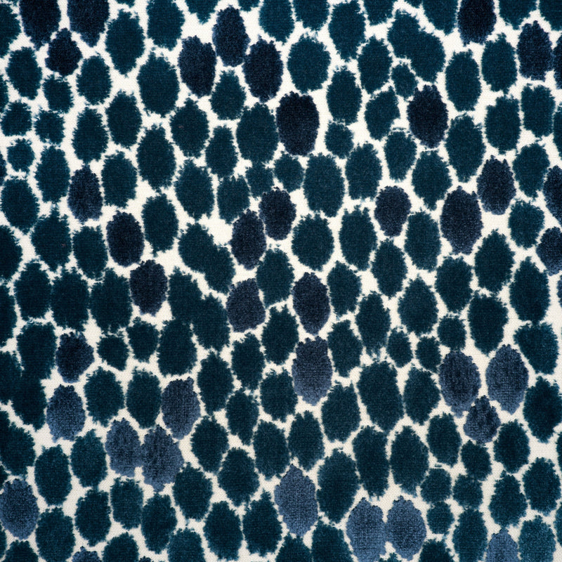 Animal Skin Cut Velvet Upholstery Fabric