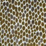 Animal Skin Cut Velvet Upholstery Fabric