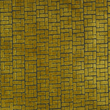 Burnout Velvet Upholstery Fabric Westfield Geometric Block Pattern by the Yard