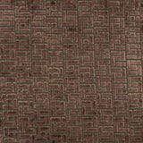 Burnout Velvet Upholstery Fabric Westfield Geometric Block Pattern by the Yard