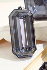 4"-5" Jewel Ornament - Black