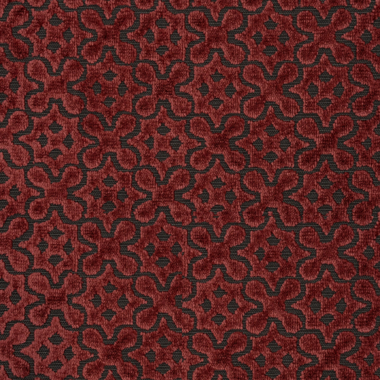 Burnout Velvet Upholstery Fabric Jigsaw by the Yard