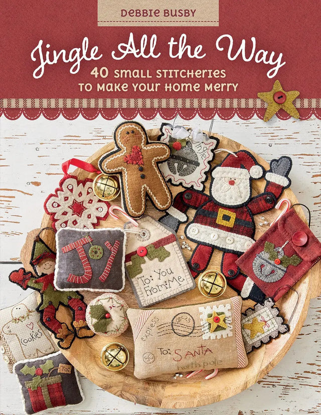 Christmas Quilting Book Jingle All The Way