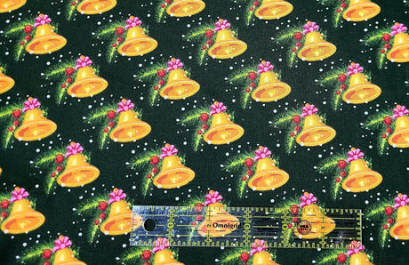Quilting Cotton Jingle All The Way Christmas Print