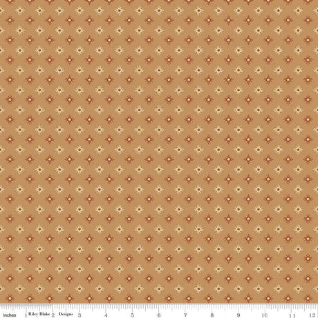 Cotton Fabric John Wayne American West Sun Tan 43/44