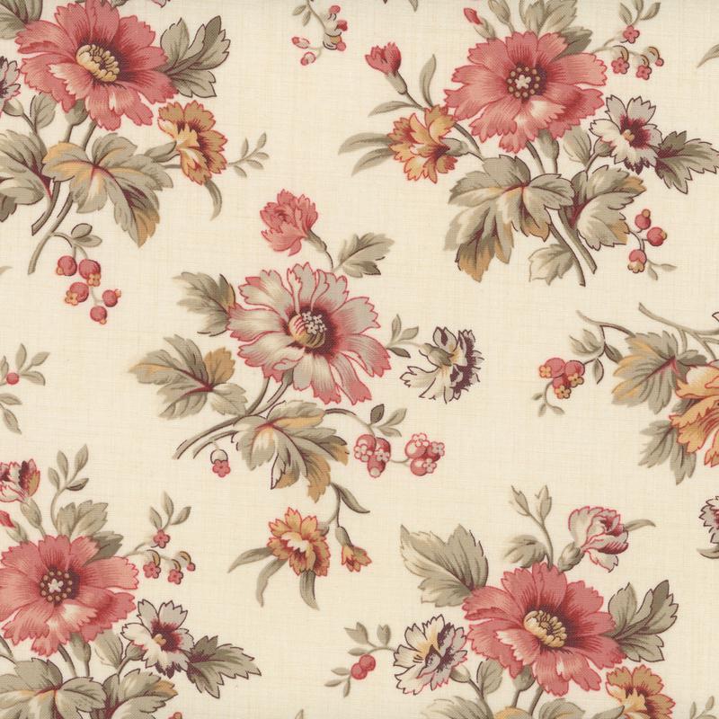 Quilting Cotton Joie De Vivre Pearl Moda