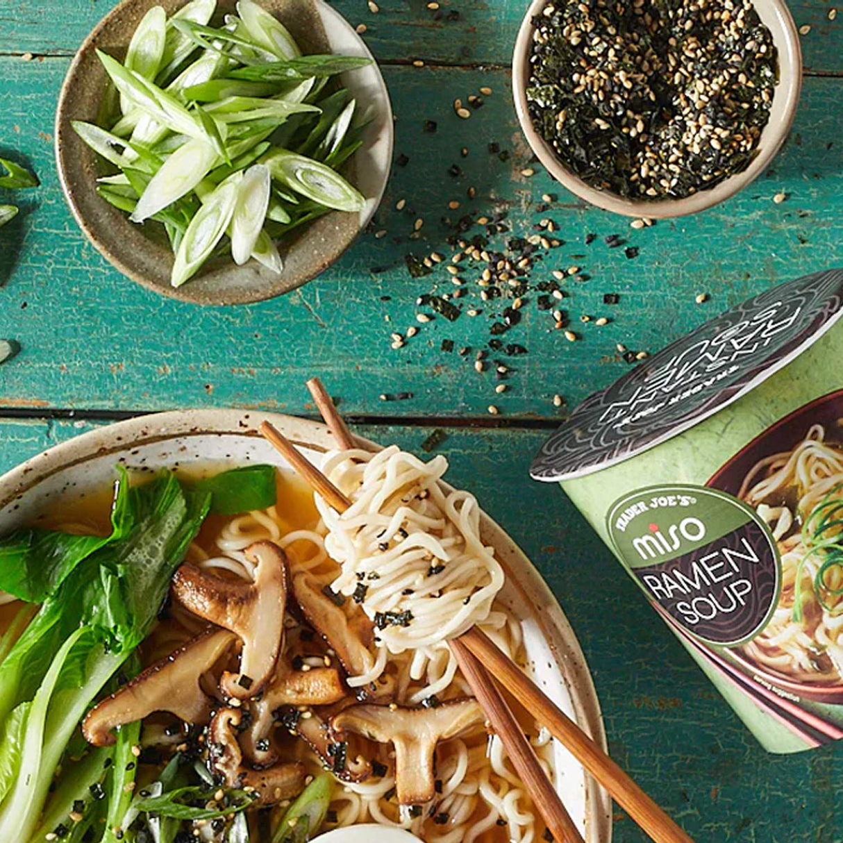 Miso Instant Ramen Soup 1.5 oz Savory & Convenient