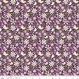 Cotton Print Juju's Petals Dance Purple Fabric