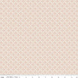 Cotton Print Juju's Petals Dots Cream Fabric 43/44"
