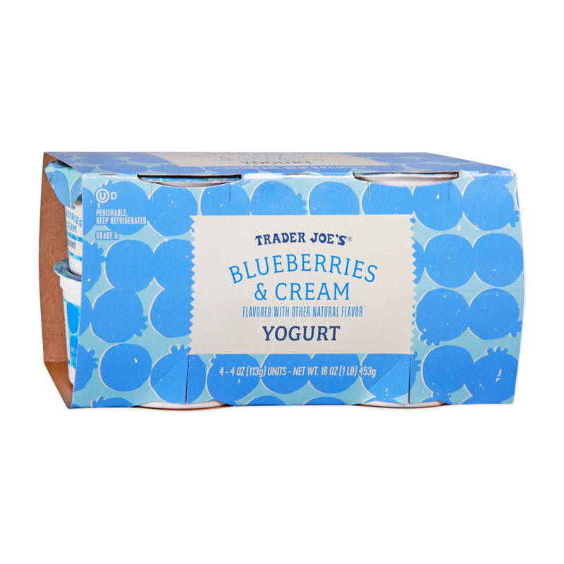 Yogur de Arándanos y Crema - 16 Oz