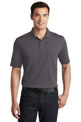 Port Authority® Dry Zone® UV Micro-Mesh Pocket Polo