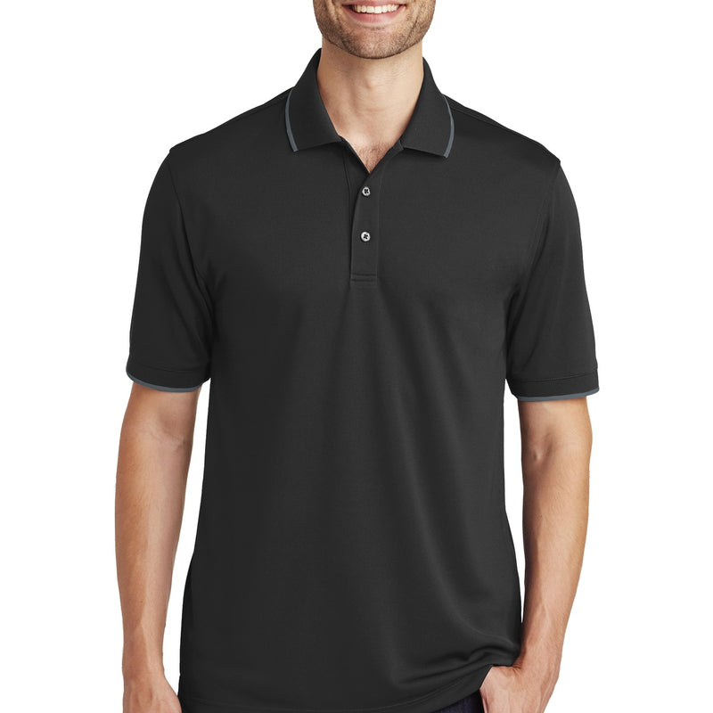 Port Authority® Dry Zone UV Micro Mesh Tipped Polo