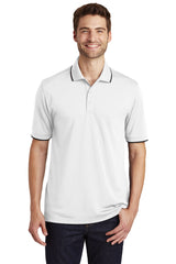 Port Authority® Dry Zone® UV Micro-Mesh Tipped Polo