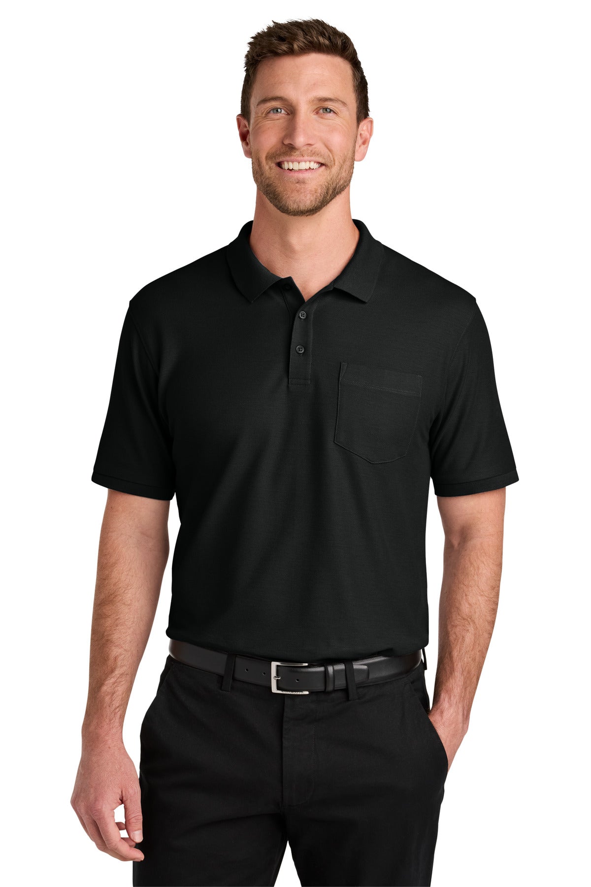 Port Authority® Men’s Pocket Performance Polo Shirt