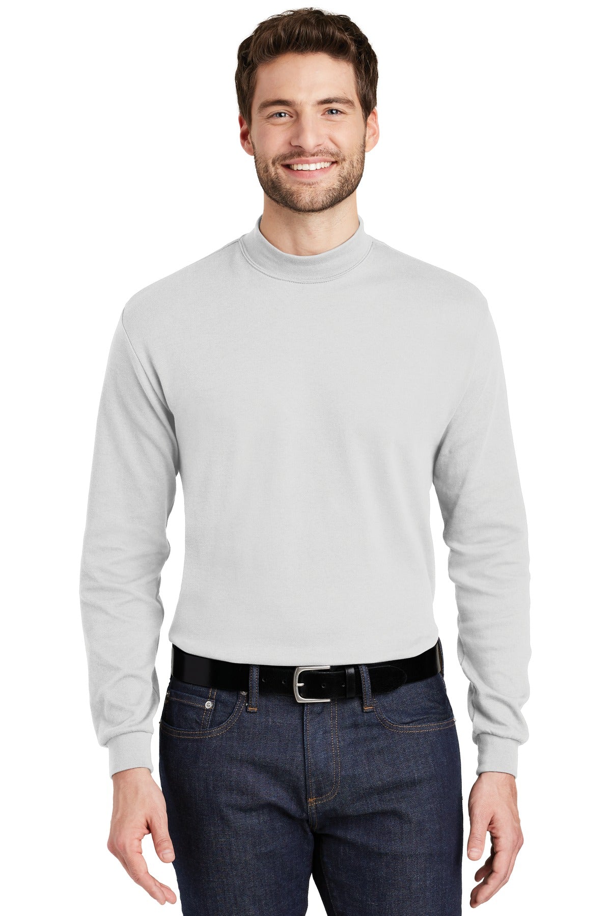 Port Authority® Interlock Knit Mock Turtleneck  K321