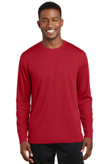 DISCONTINUED Sport-Tek® Dri-Mesh® Long Sleeve T-Shirt