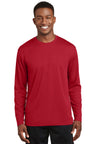 DISCONTINUED Sport-Tek® Dri-Mesh® Long Sleeve T-Shirt