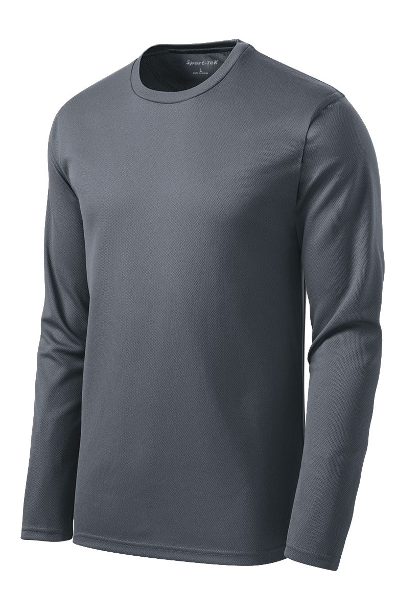 DISCONTINUED Sport-Tek® Dri-Mesh® Long Sleeve T-Shirt