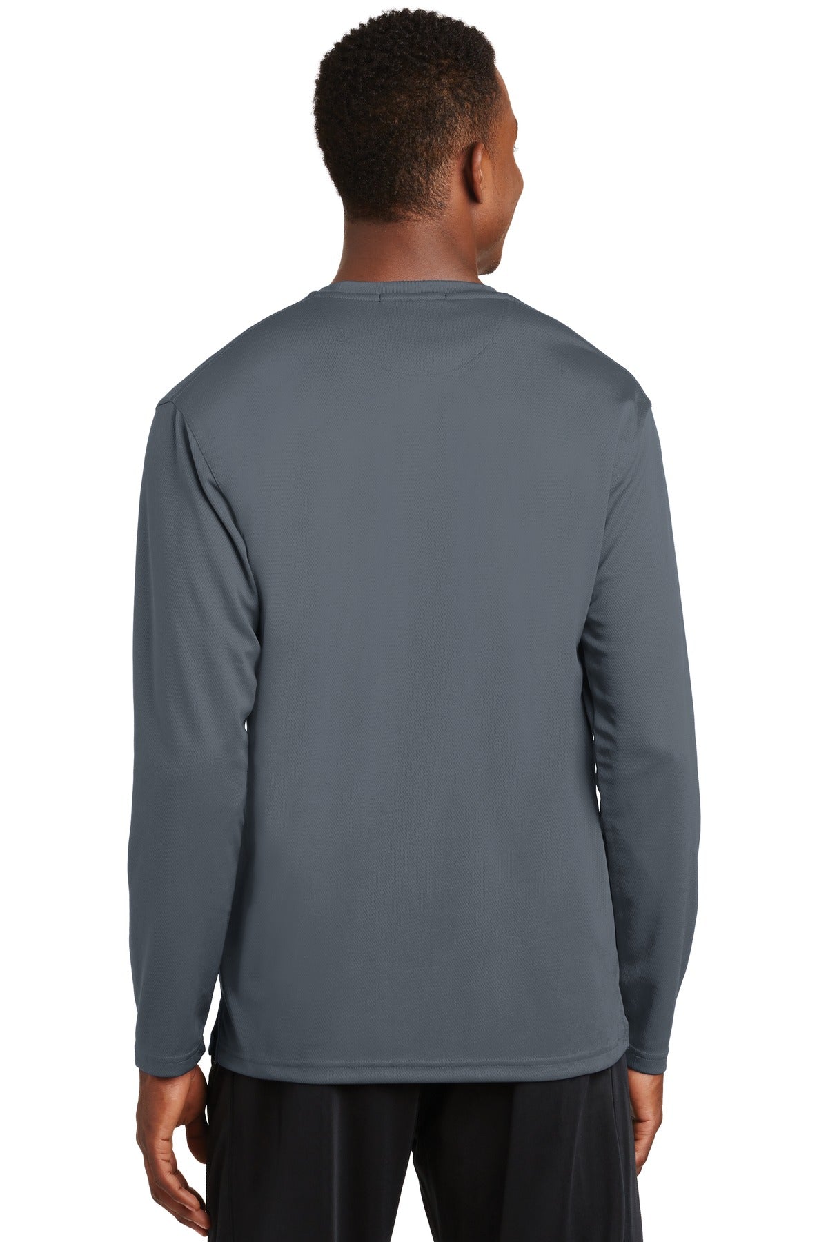 DISCONTINUED Sport-Tek® Dri-Mesh® Long Sleeve T-Shirt