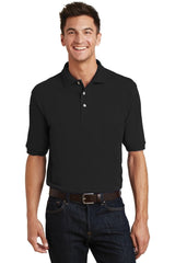 Port Authority® Heavyweight Cotton Pique Polo with Pocket