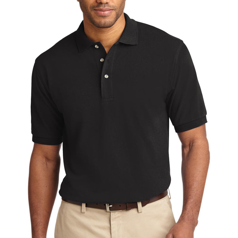 Port Authority® Heavyweight Cotton Pique Polo