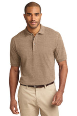 Port Authority® Heavyweight Cotton Pique Polo