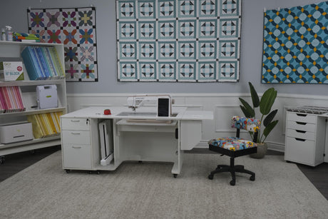 Arrow Sewing Sydney Lite XL Sewing Cabinet Ash White