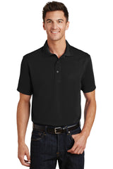 Port Authority® Poly-Charcoal Blend Pique Polo