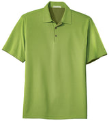 Port Authority® Poly-Charcoal Birdseye Jacquard Polo