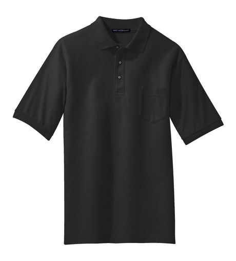 Port Authority® Silk Touch Polo with Pocket