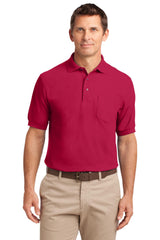 Port Authority® Silk Touch™ Polo with Pocket
