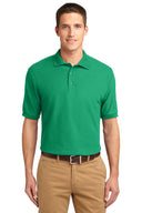 Silk Short Sleeve Touch Polo