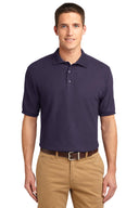 Silk Short Sleeve Touch Polo
