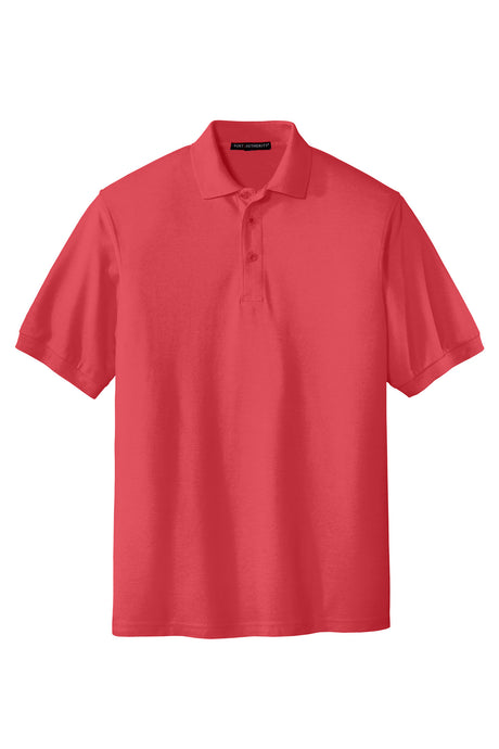 Silk Short Sleeve Touch Polo