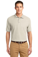 Silk Short Sleeve Touch Polo
