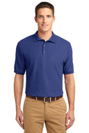 Silk Short Sleeve Touch Polo