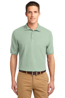 Silk Short Sleeve Touch Polo