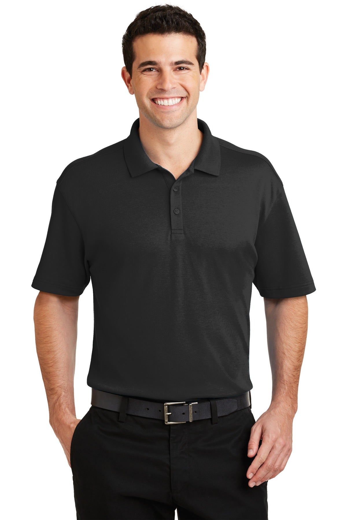 Port Authority® Silk Touch™ Interlock Performance Polo