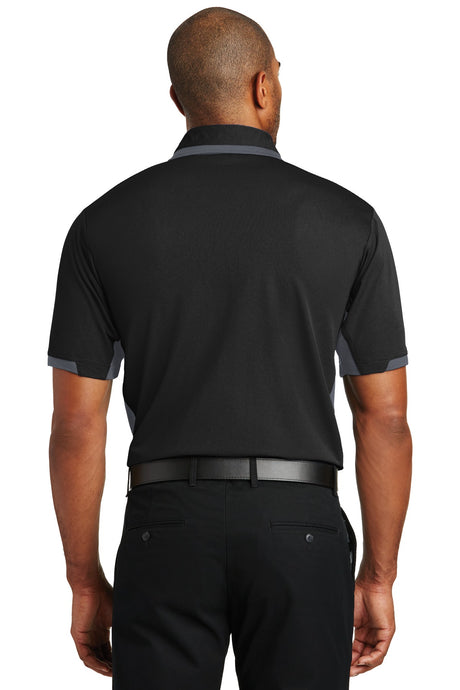 Port Authority® Dry Zone® Colorblock Ottoman Polo