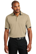 Port Authority® Dry Zone® Colorblock Ottoman Polo