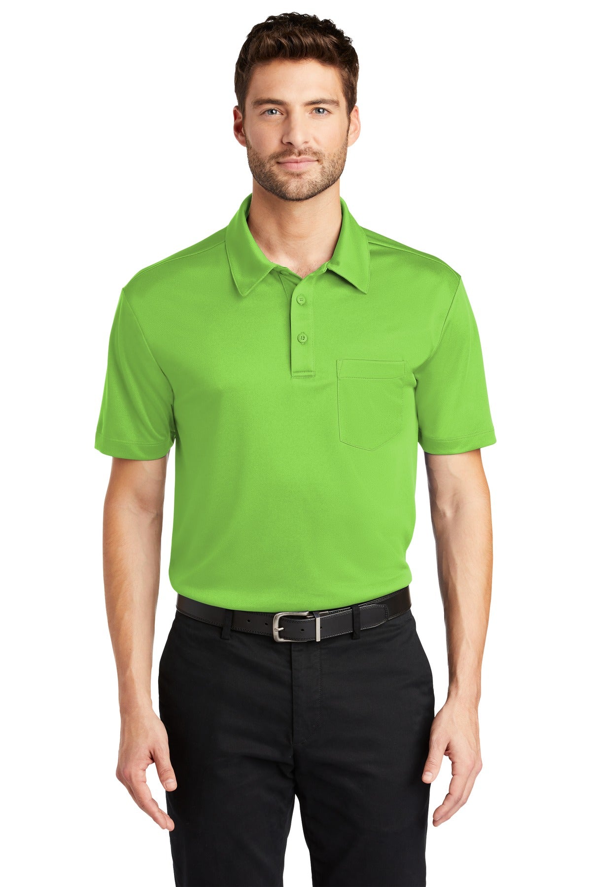 Port Authority® Silk Touch™ Performance Pocket Polo