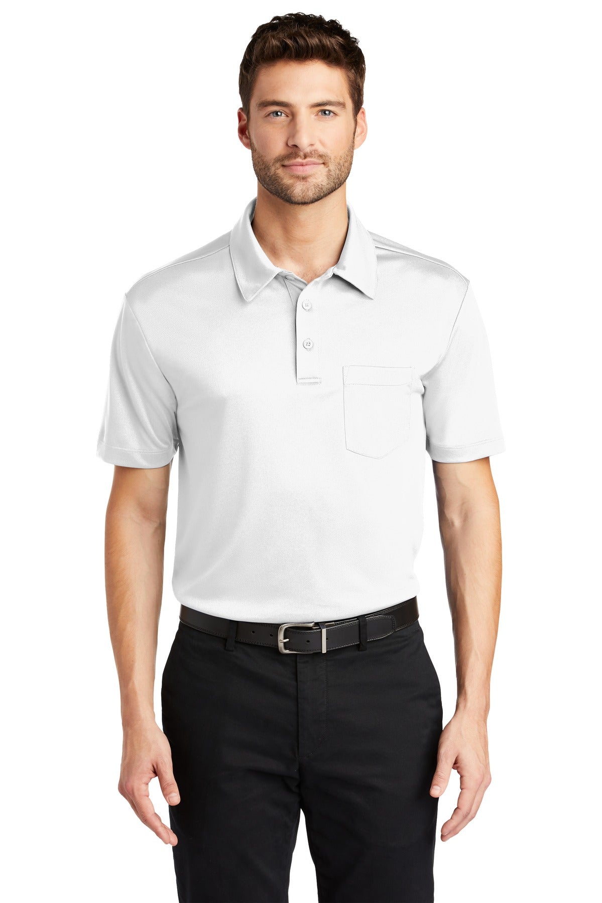 Port Authority® Silk Touch™ Performance Pocket Polo