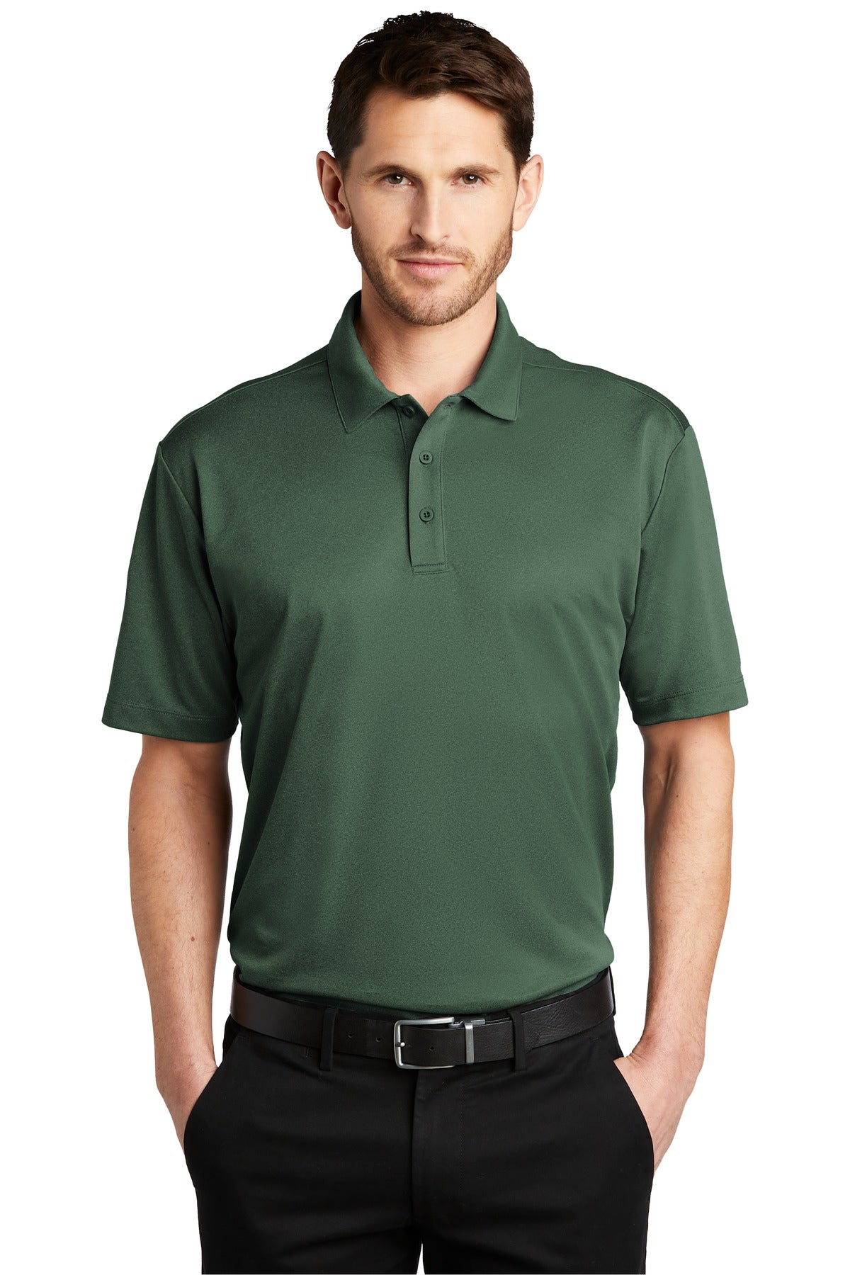 Port Authority ® Heathered Silk Touch ™ Performance Polo