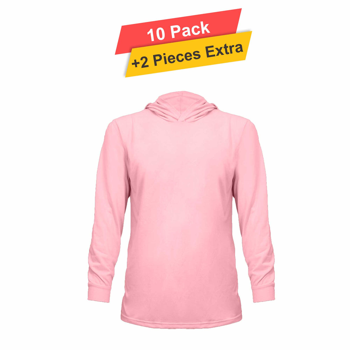 Polymesh Hoodie - 10 pack - 100% polyester