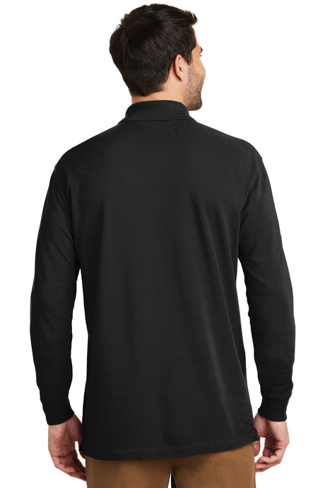 Port Authority® EZCotton® Long Sleeve Polo