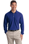 Port Authority® Tall Long Sleeve EZCotton™ Pique Polo