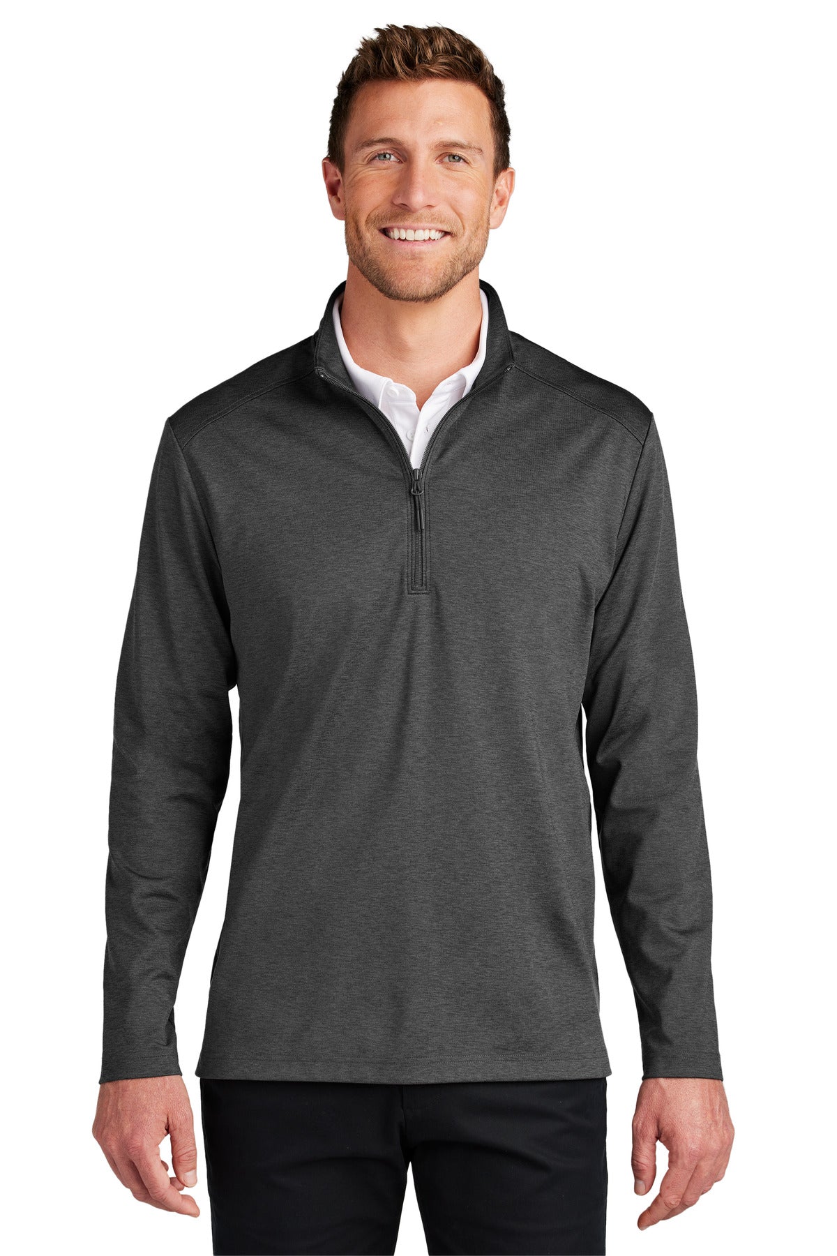 Port Authority® C-FREE® Double Knit 1/4-Zip