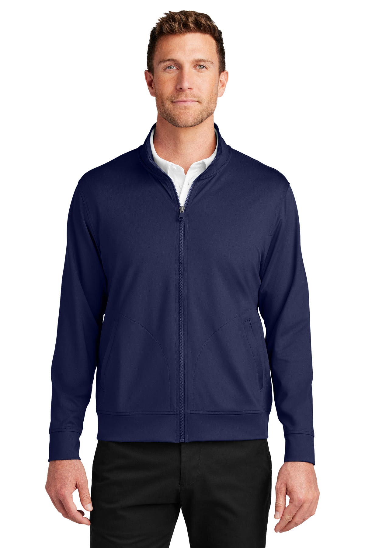 Port Authority® C-FREE® Double Knit Full-Zip