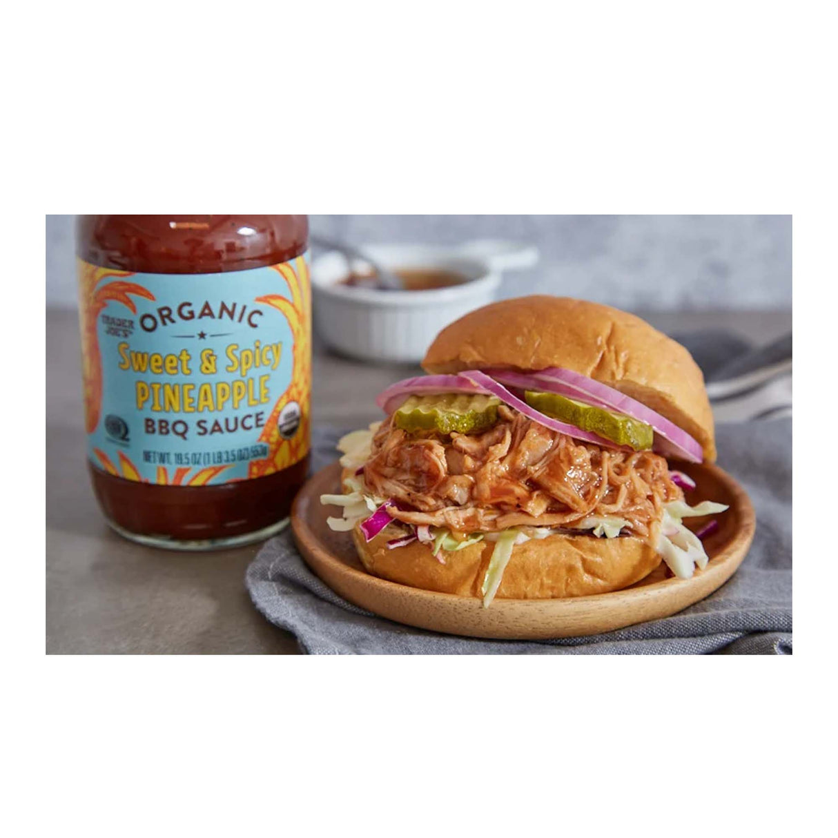 Organic Sweet & Spicy Pineapple BBQ Sauce – Tropical, Sweet Heat Barbecue Sauce