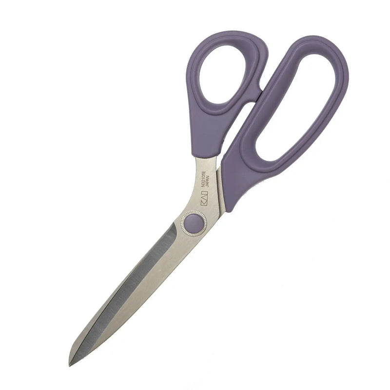 Serrated Scissors 8 Inch Purple Handles